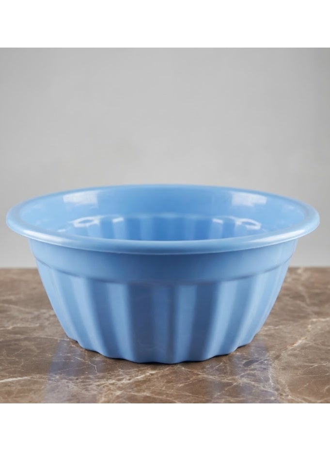 Multi-Purpose Deep Round Plastic Bowl & Kids Organizer - Durable Ribbed Basin for Toys Storage, Snacks, and Fruit Serving - Fun Cartoon Designs - Image 2
